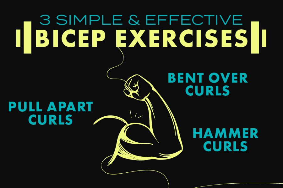 3 Effective and Simple Bicep Exercises