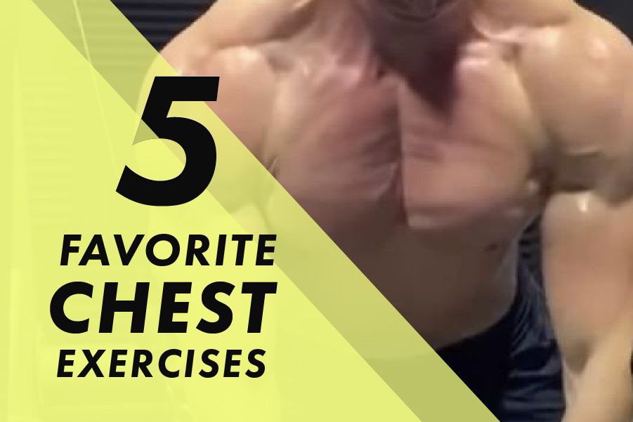 Josh Bowmar’s 5 Favorite Chest Exercises!