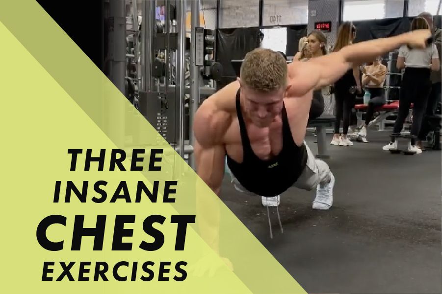 Three Insane Chest Exercises with Josh Bowmar:
