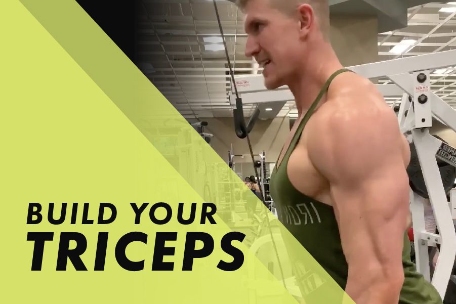 Build your triceps with Josh Bowmar’s Tip