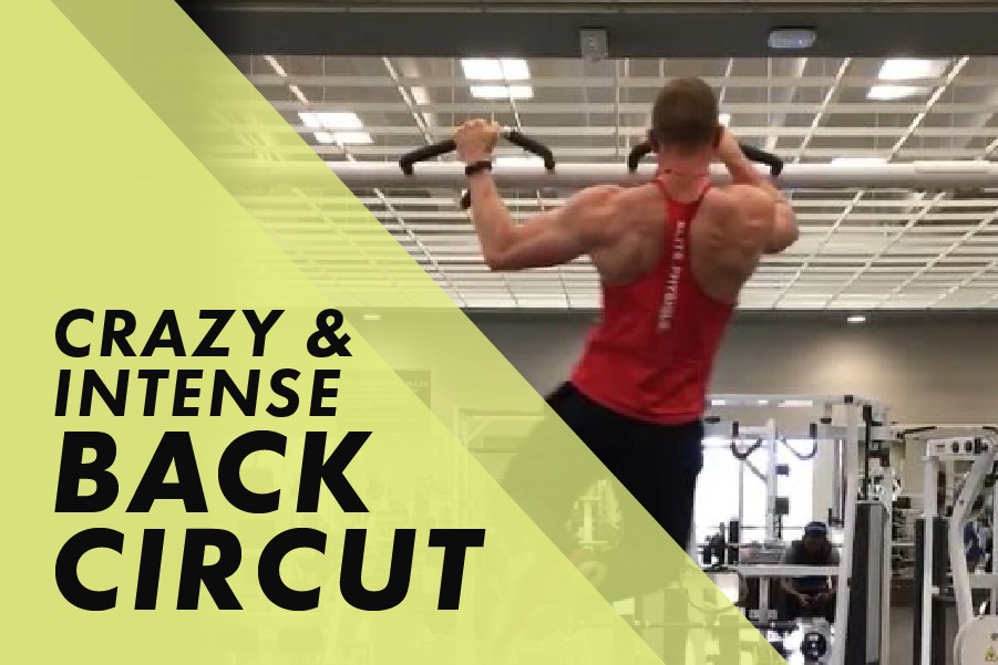 Crazy and Intense Back Circuit with Josh Bowmar: