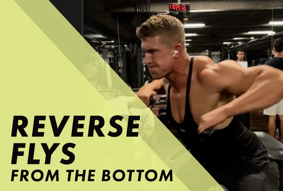 Reverse Flys from the Bottom with Josh Bowmar: