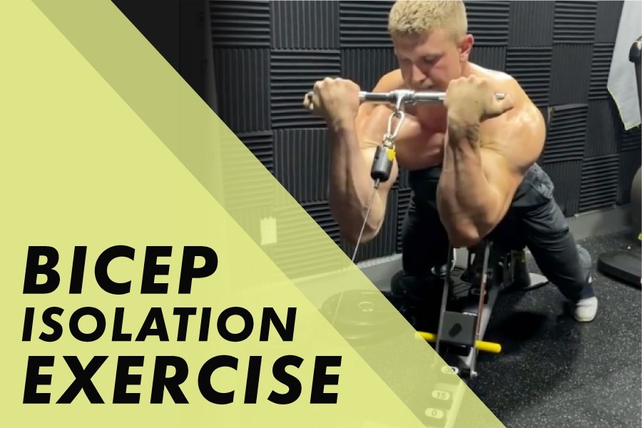 Bicep Isolation Exercise with Josh Bowmar: