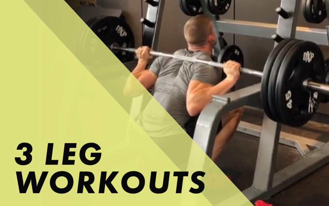 3 Leg workouts with Josh Bowmar: